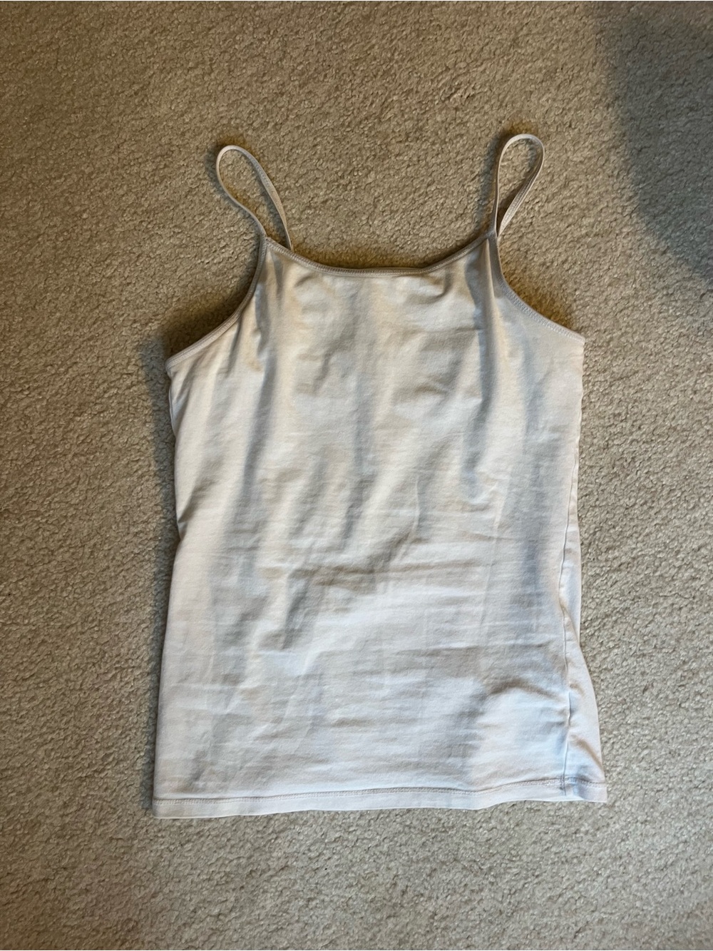 Old Navy Classic White Spaghetti Strap Tank Top - Women
